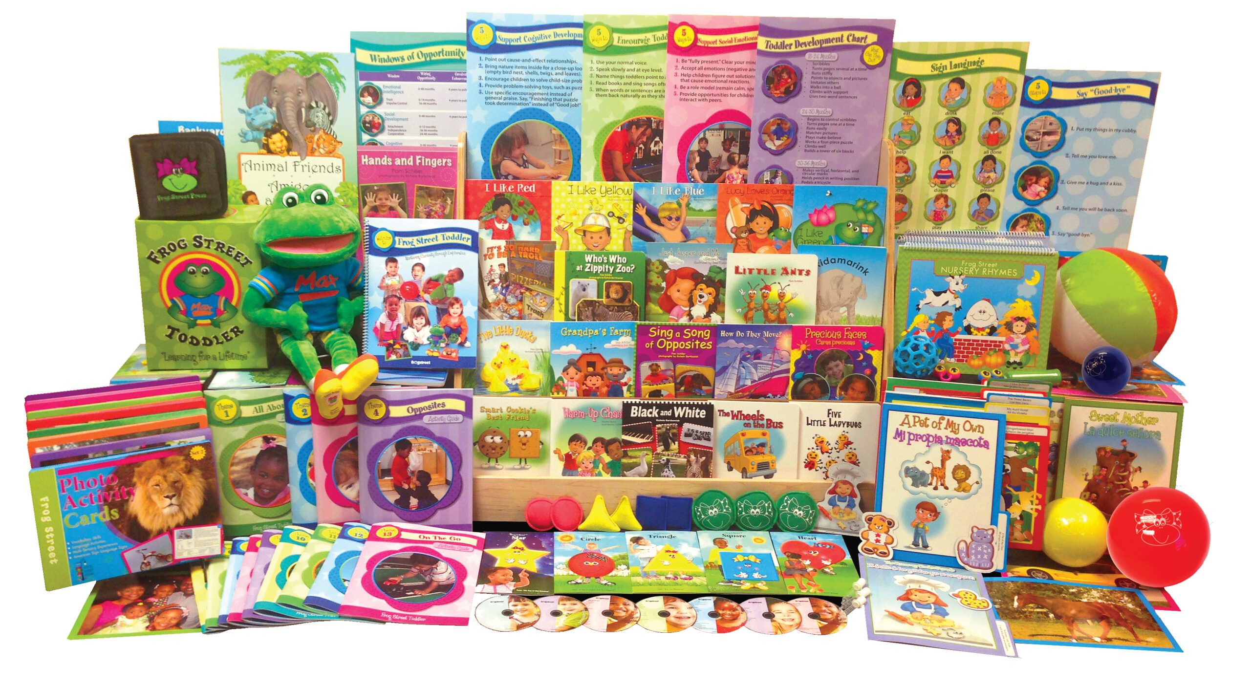 Children learning with Frog Street